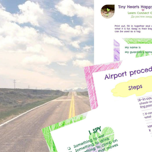 At the airport – info, expectations, coping skills (FILLABLE) PLUS Bonus pack