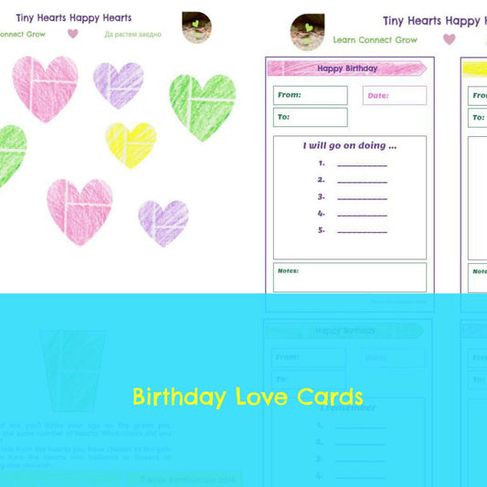 Fillable Birthday Love Cards